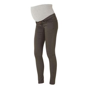 Mamalicious Ida Skinny Jeans - Beluga Grå